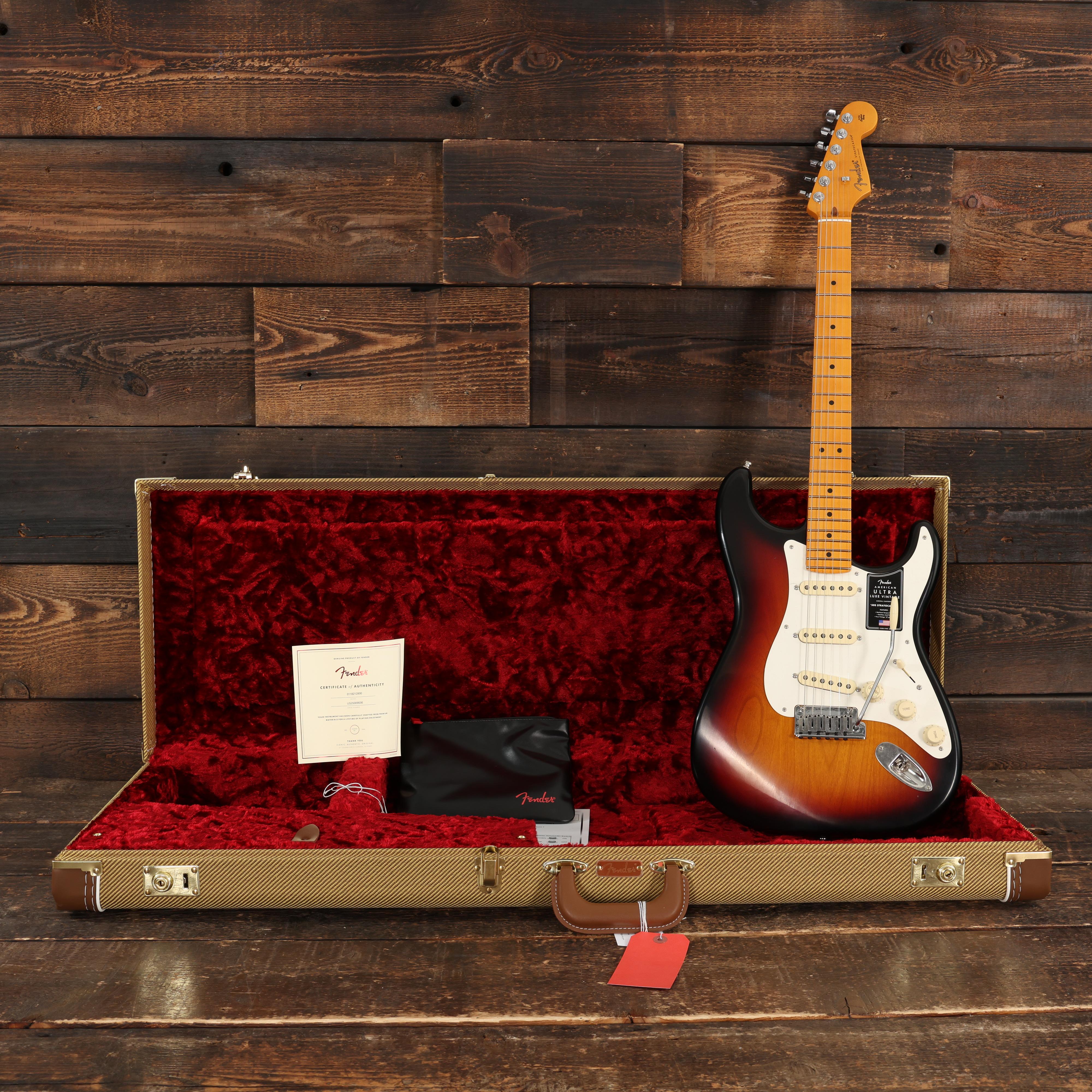 Fender American Ultra Luxe Vintage '50s Stratocaster in 3-Colour